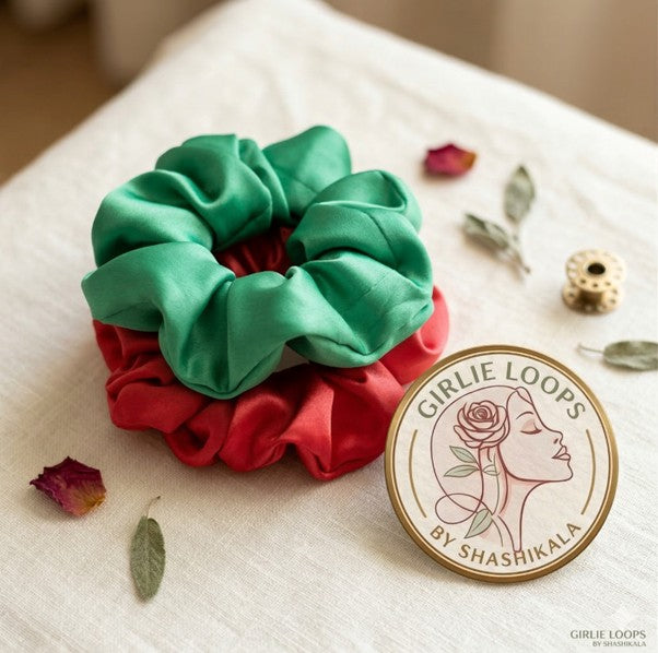 Jewel Tone Satin Duo